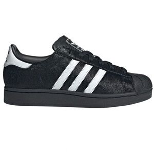 Adidas Superstar II Pony Hair Black/White Women’s size 7.5 NEW!!!